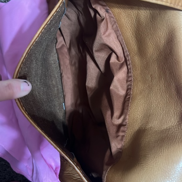 Simon leather tan bag - Picture 6 of 11
